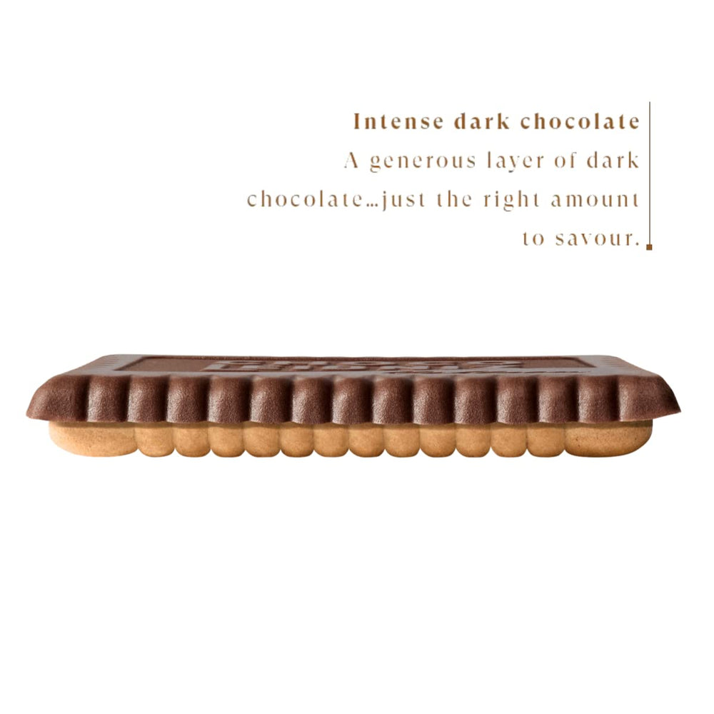 Bahlsen cookies made with Rainforest Alliance certified cocoa for ethical sourcing.