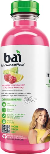Bai Rio Raspberry Tea with ice demonstrates a cool, ready-to-drink moment