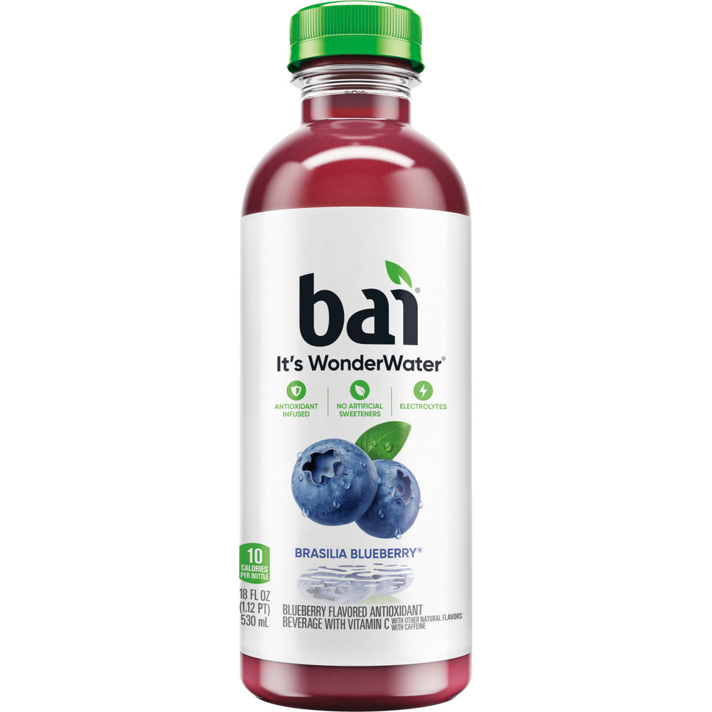 Bai Brasilia Blueberry 12-pack display ready for checkout.