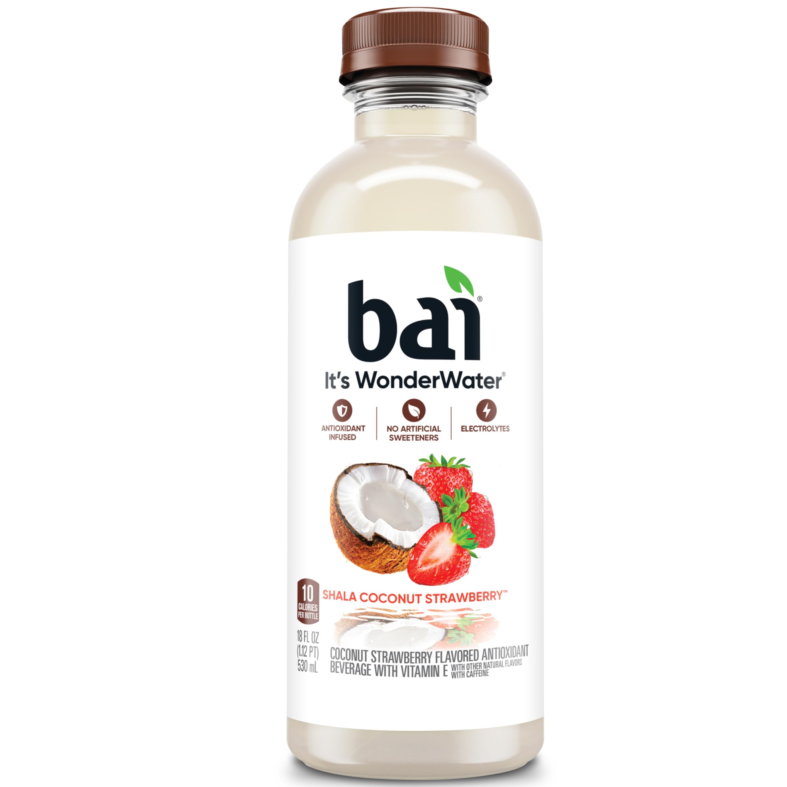 Bai Shala Coconut Strawberry 12-pack ready for gym, office, or road trips.
