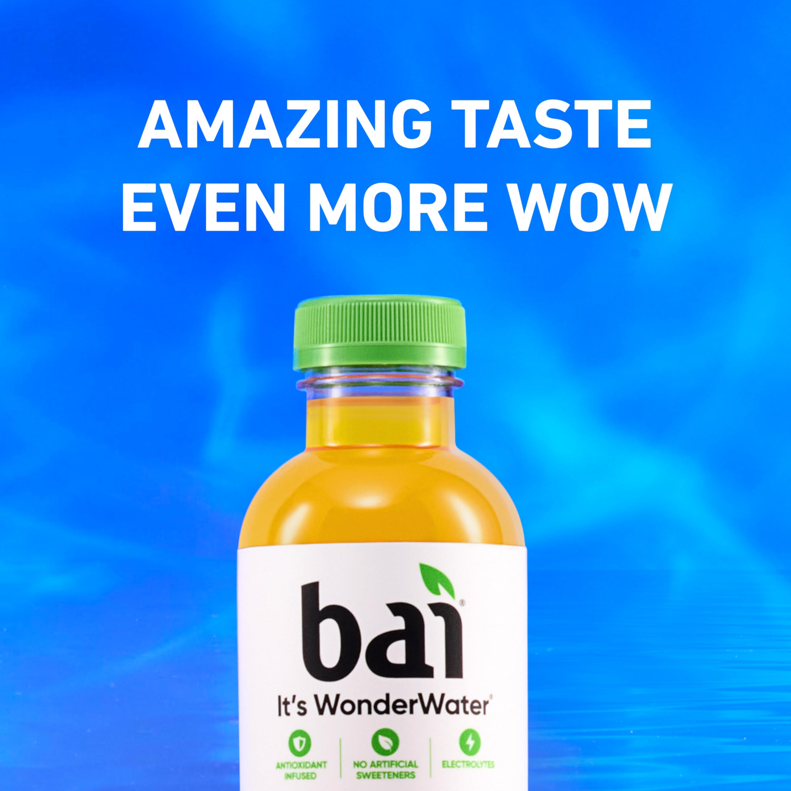 Bai Costa Rica Clementine Stevia-sweetened finish offers natural sweetness.