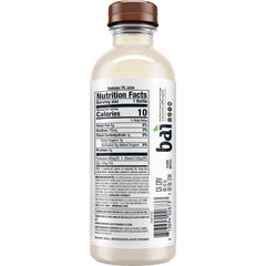 Bai Puna Coconut Pineapple bottle pouring into a glass for on-the-go hydration.