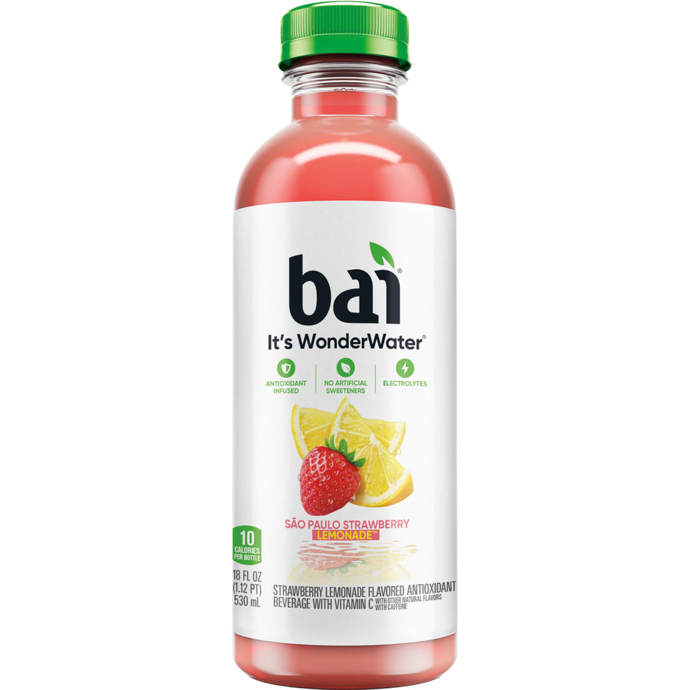 Vibrant red-yellow liquid texture hints at fresh fruit flavors.