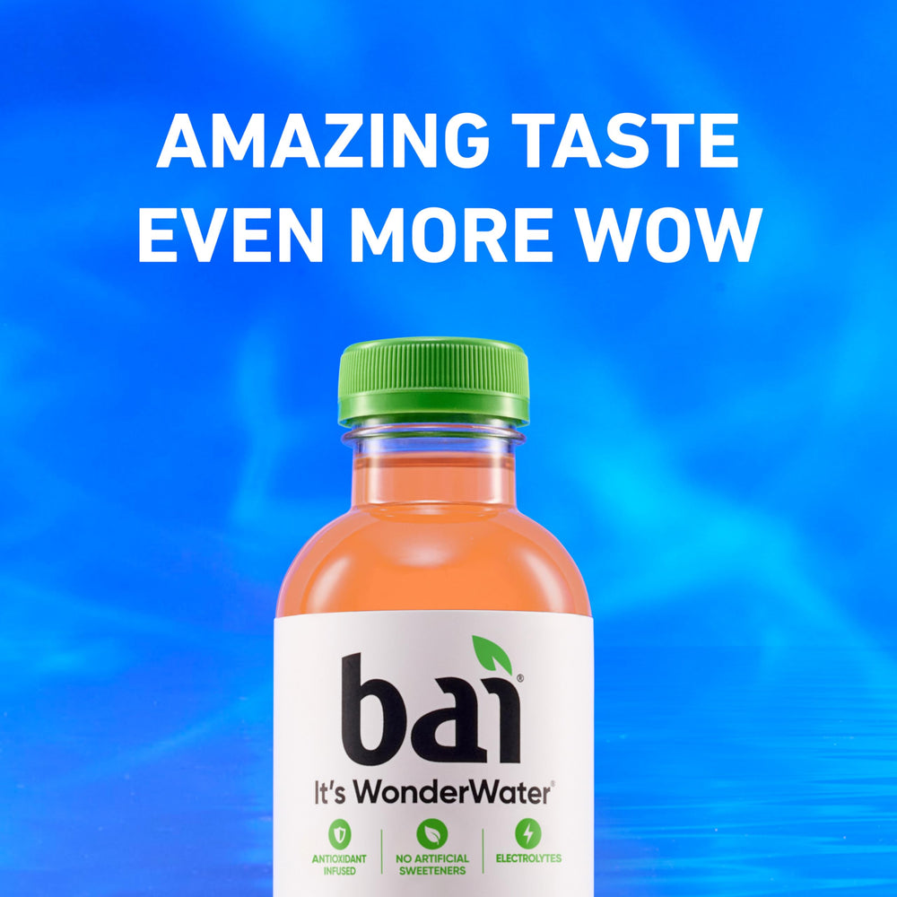 Six-pack Bai São Paulo Strawberry Lemonade ready for on-the-go refreshment.