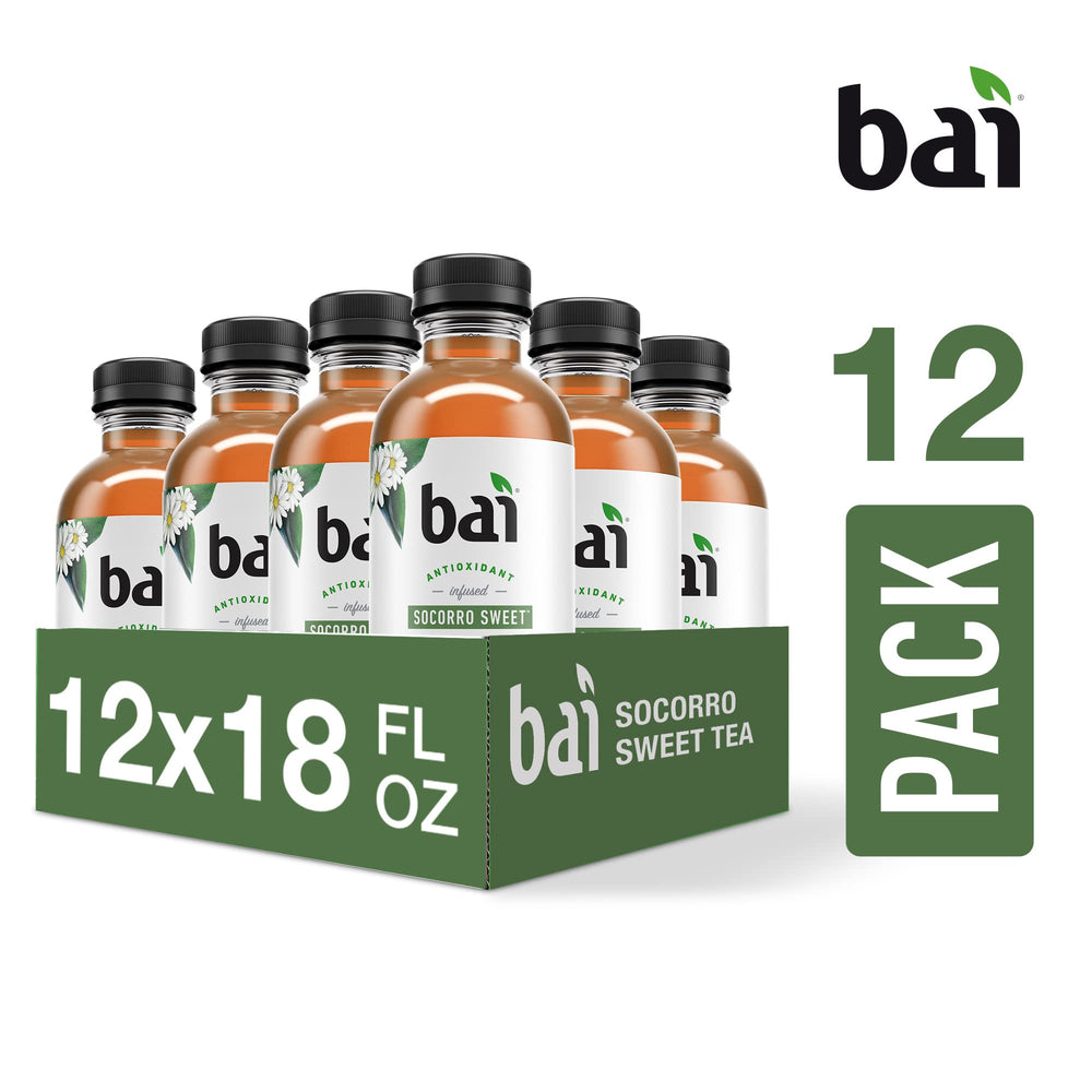 Bai Socorro Sweet label close-up detailing ingredients and antioxidants