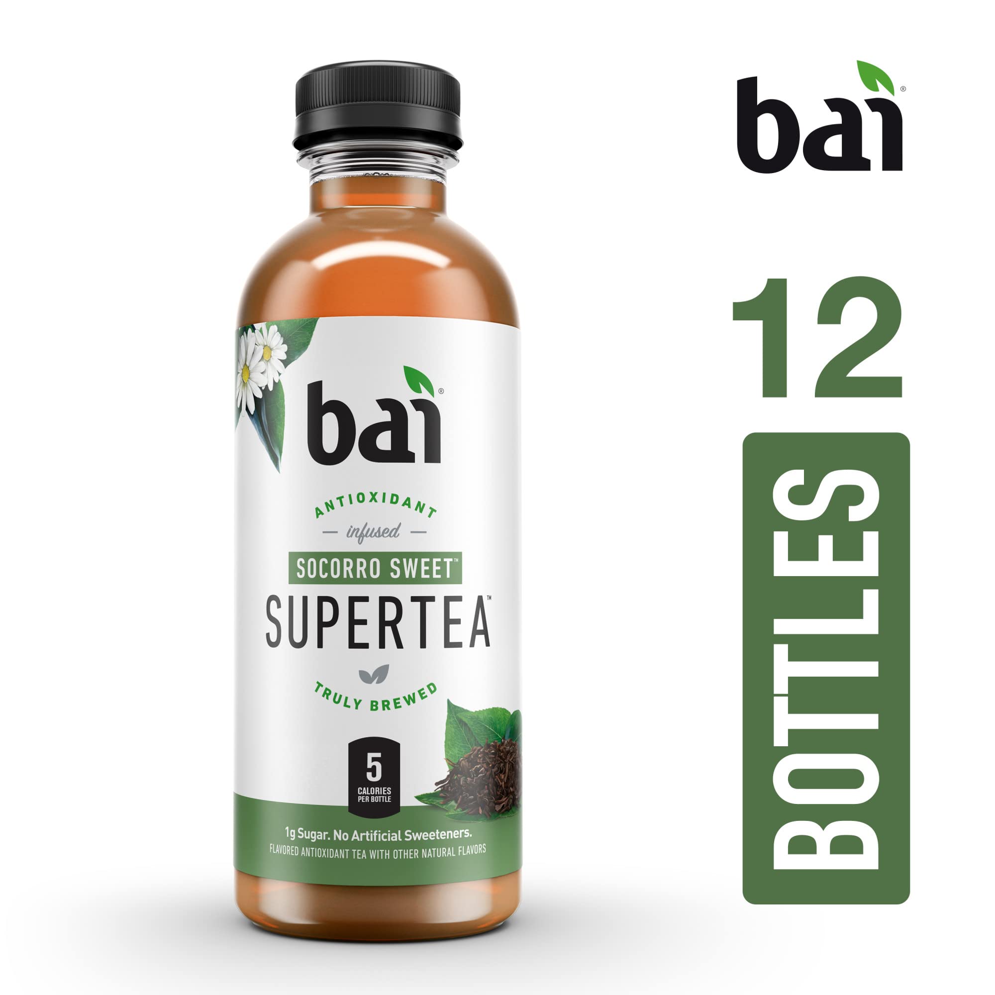 Bai Socorro Sweet packaging case emphasizing kosher and gluten-free labeling