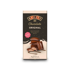 Baileys Original Chocolate Bar packaging showing brand and premium gift appeal