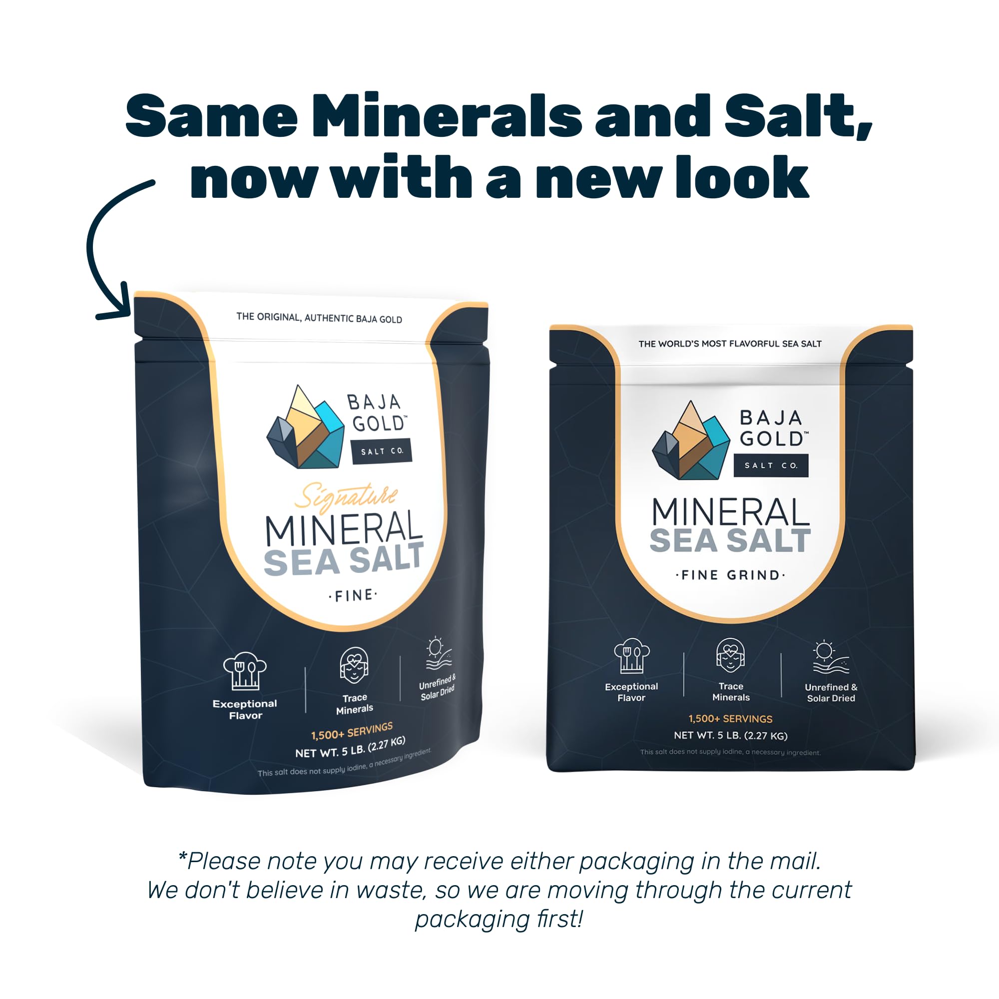 Finished dish with Baja Gold salt adding clean, mineral-rich finish