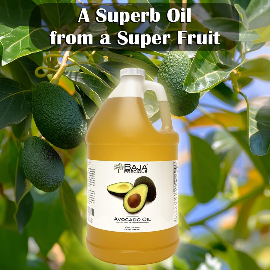 Baja Precious Avocado Oil cap—heavy-duty design for resealing.