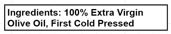 Baja Precious EVOO safety foil seal preserves freshness after opening.