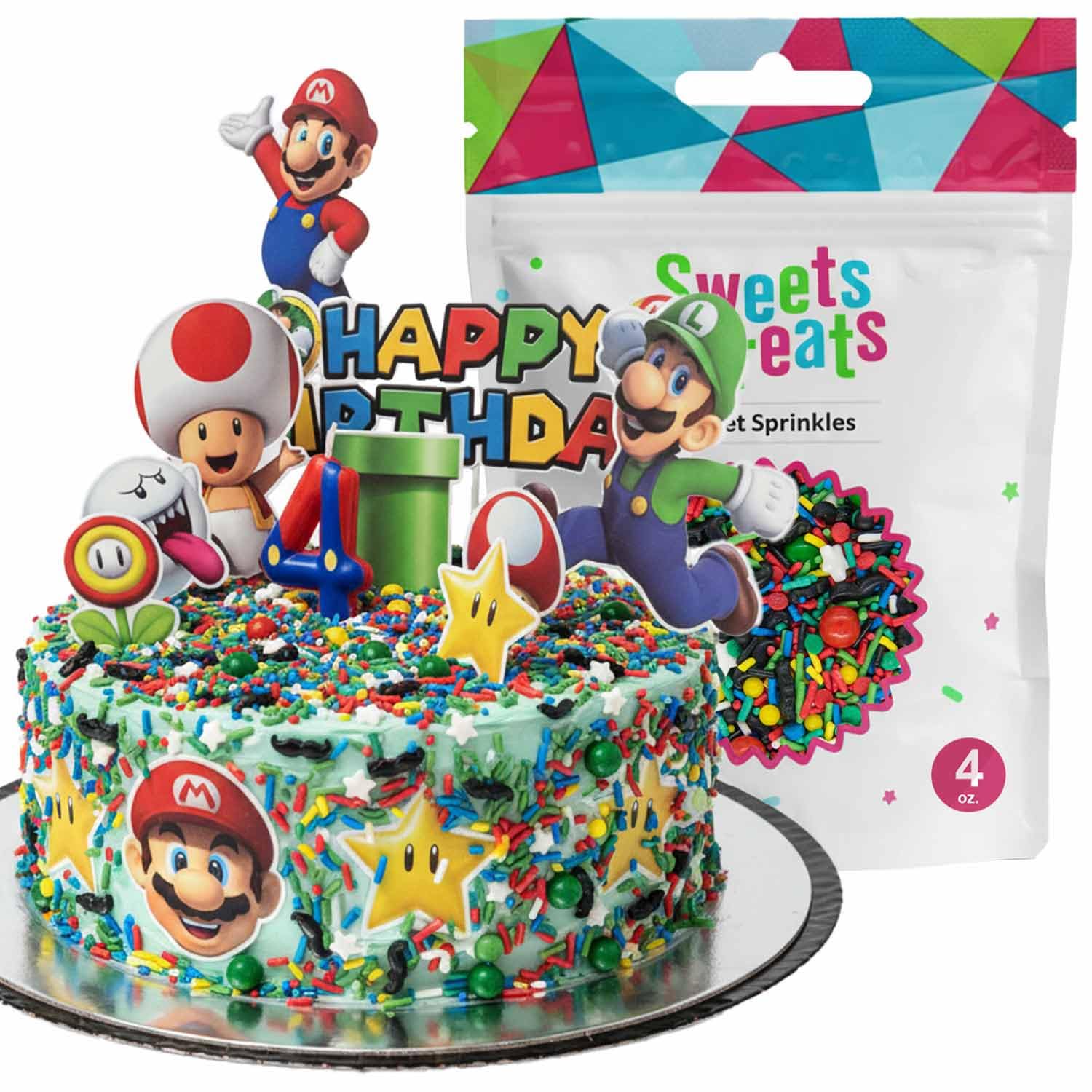 BakeBright sprinkles hint at fun flavor without overpowering your bake.