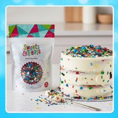 BakeBright Super Mario sprinkles decorate cookies and cake pops with eye-catching flair.