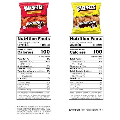 Baken-Ets hot spicy bag highlights bold heat for flavor-forward snacking.