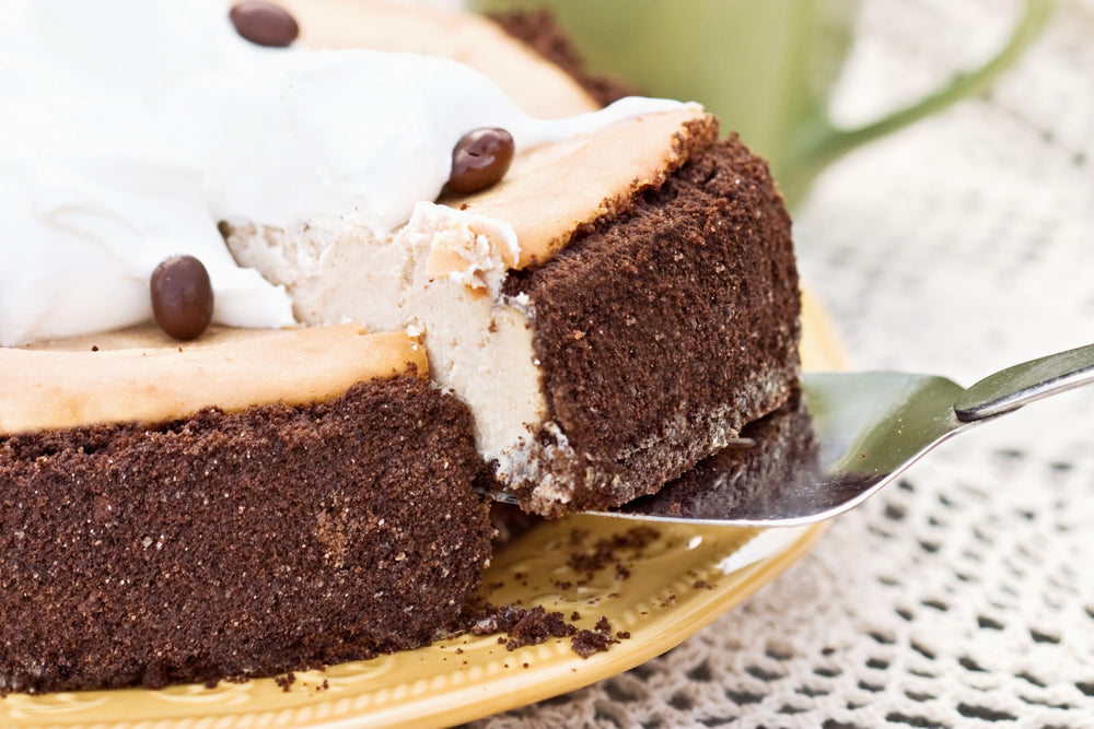 Dessert topping with Bakerdale crumbs on yogurt or ice cream, no artificial preservatives