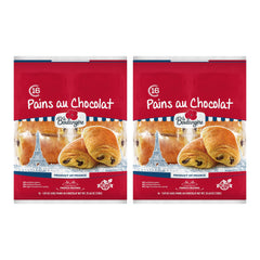 Bakerly La Boulangère pains au chocolat front view shows ready-to-eat snacking option with authentic flavor.