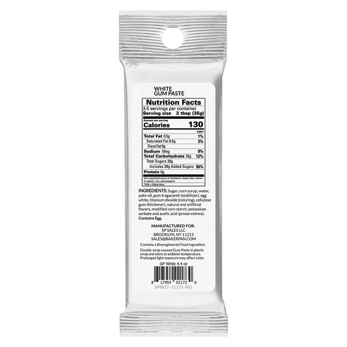 Bakerpan white gum paste rose petal detail for petal shaping and veining