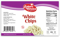 Baker's Choice dairy-free chips as a sundae topping for creamy textures