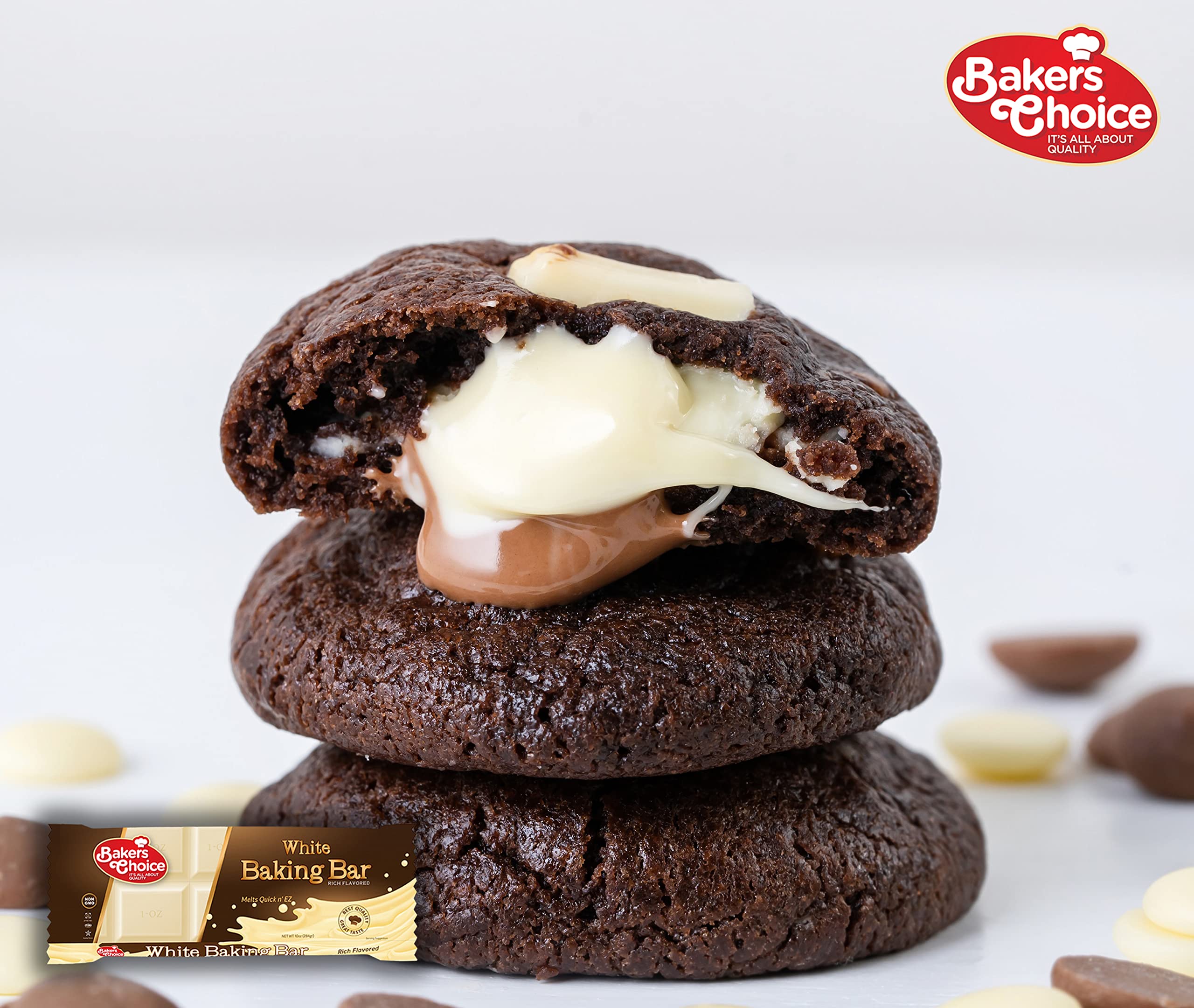 Baker's Choice non-GMO 10 oz bar for reliable baking.