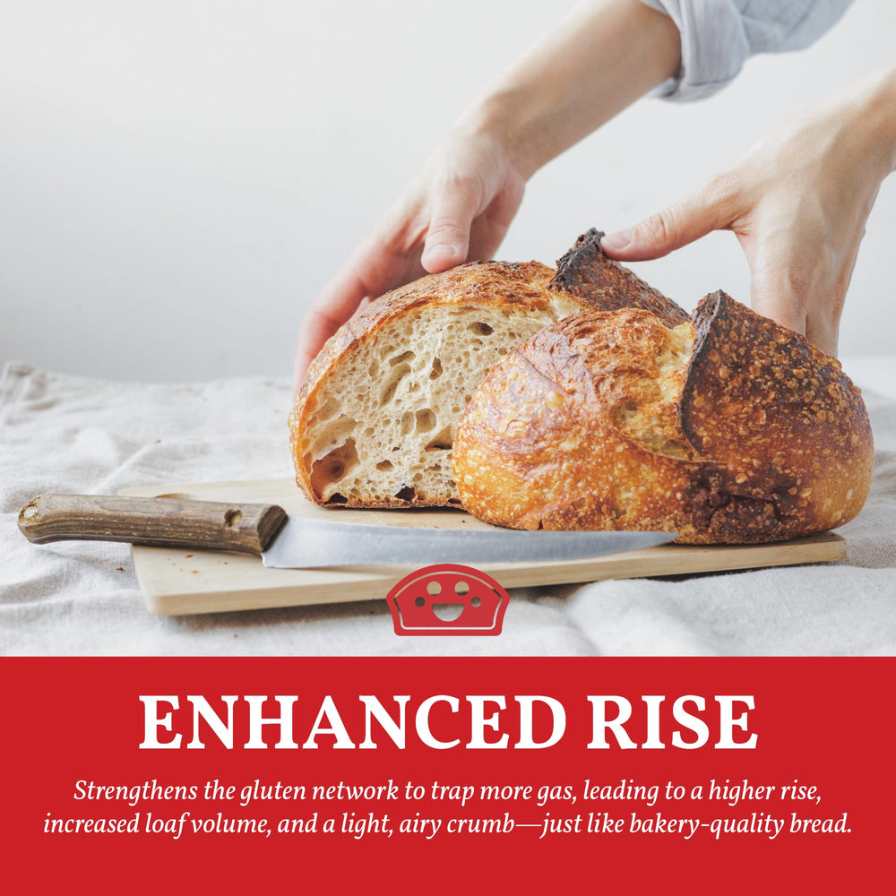 Bakers Club conditioner after knead dough with improved extensibility