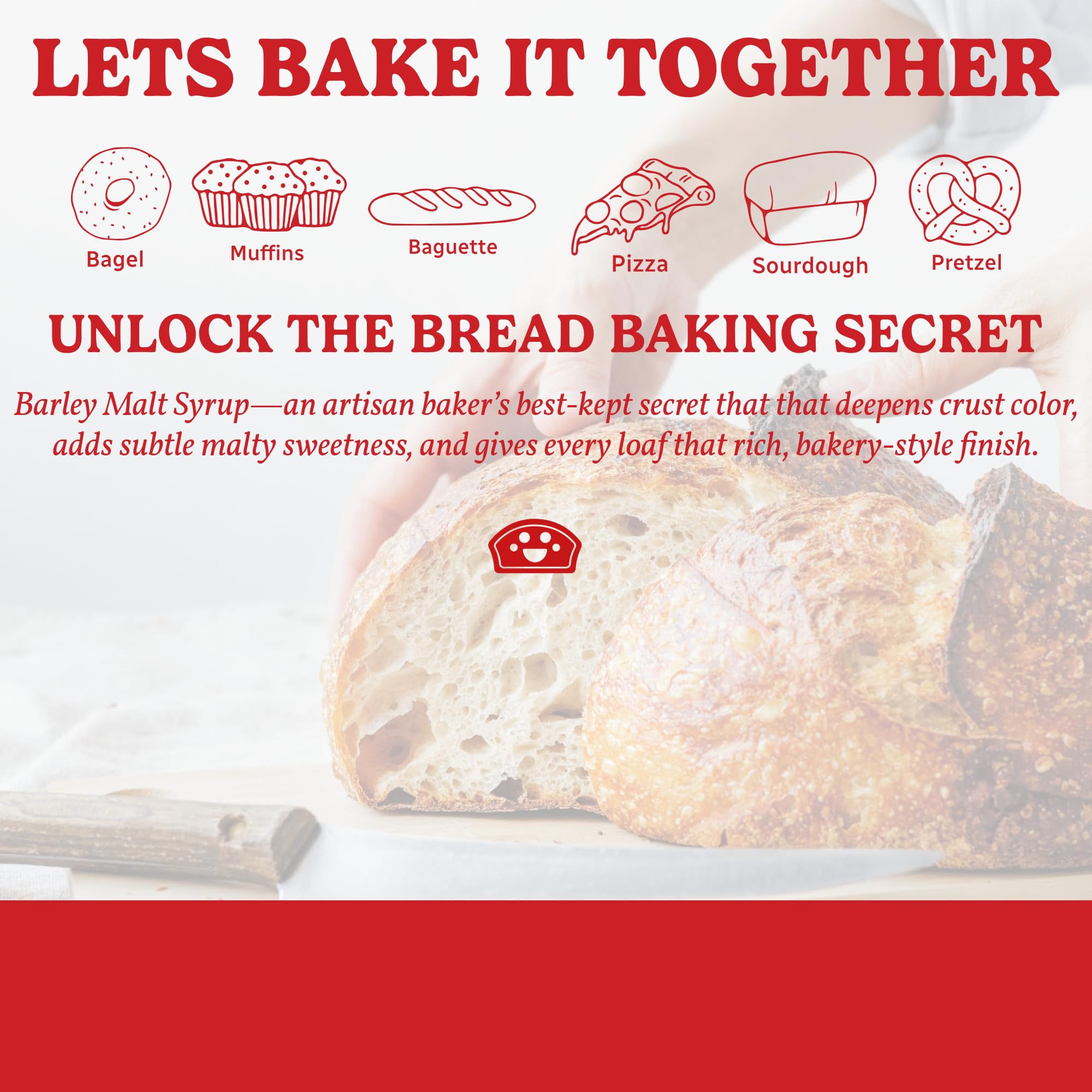 Bakers Club Barley Malt Syrup dough addition demonstrates deep flavor without overpowering dough.