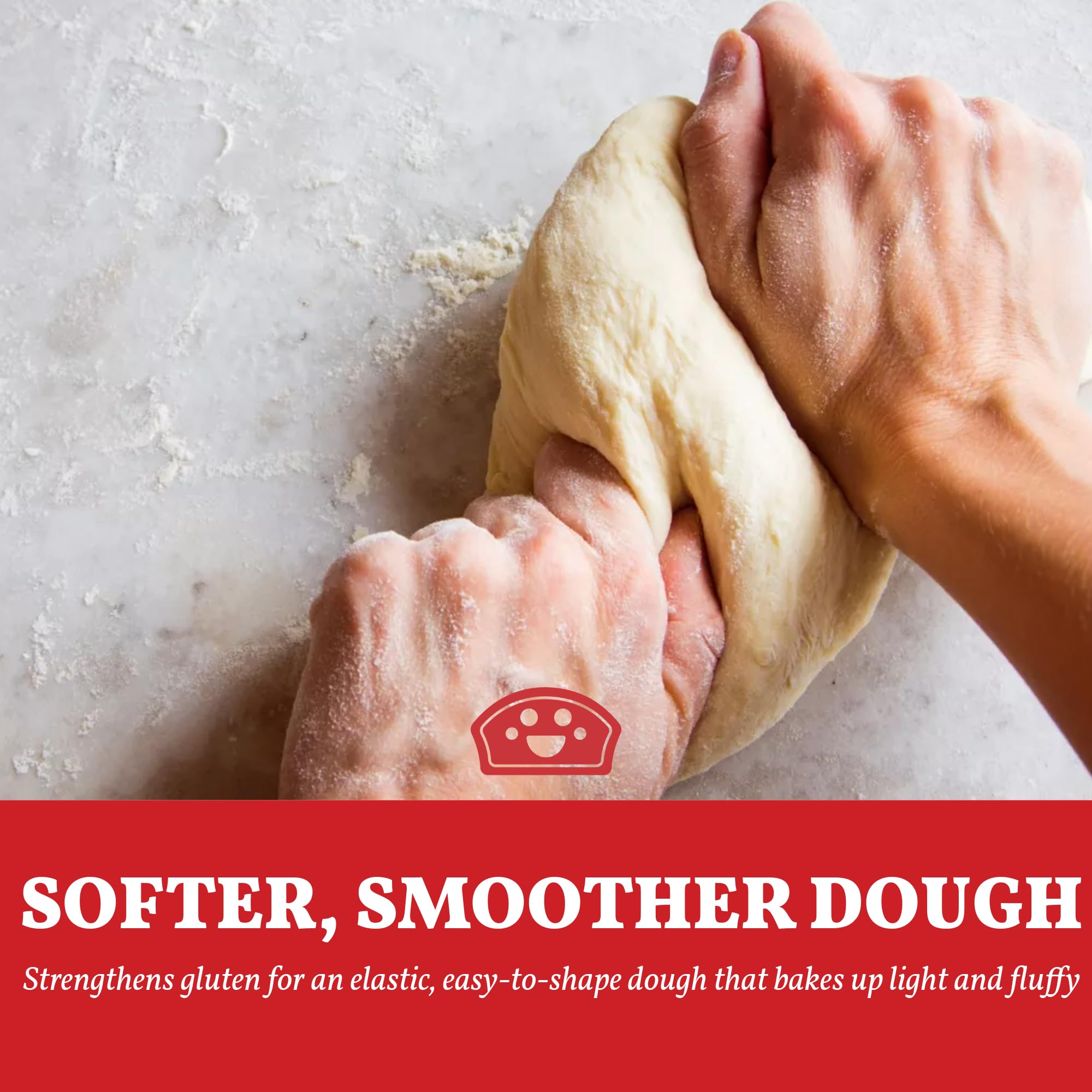Bakers Club Diastatic Malt Powder pizza crust hints at deeper flavor
