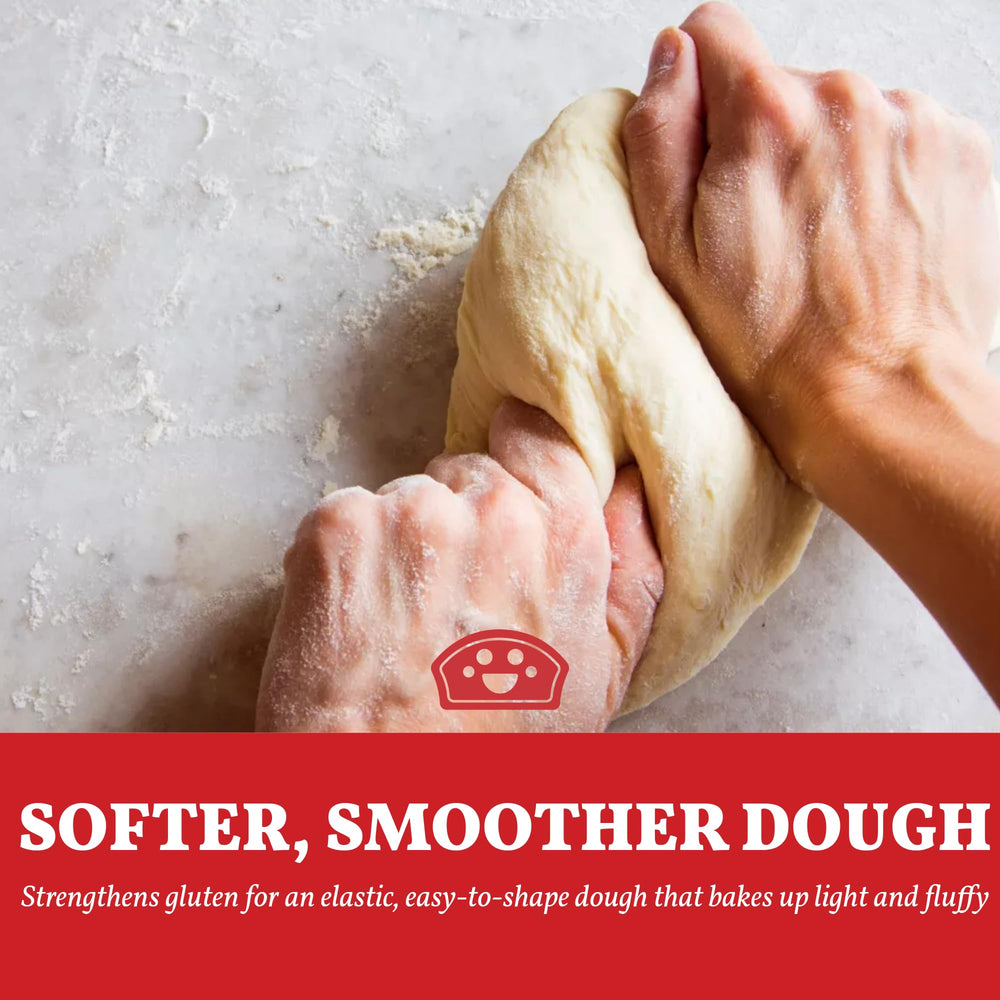 Bakers Club Diastatic Malt Powder pizza crust hints at deeper flavor