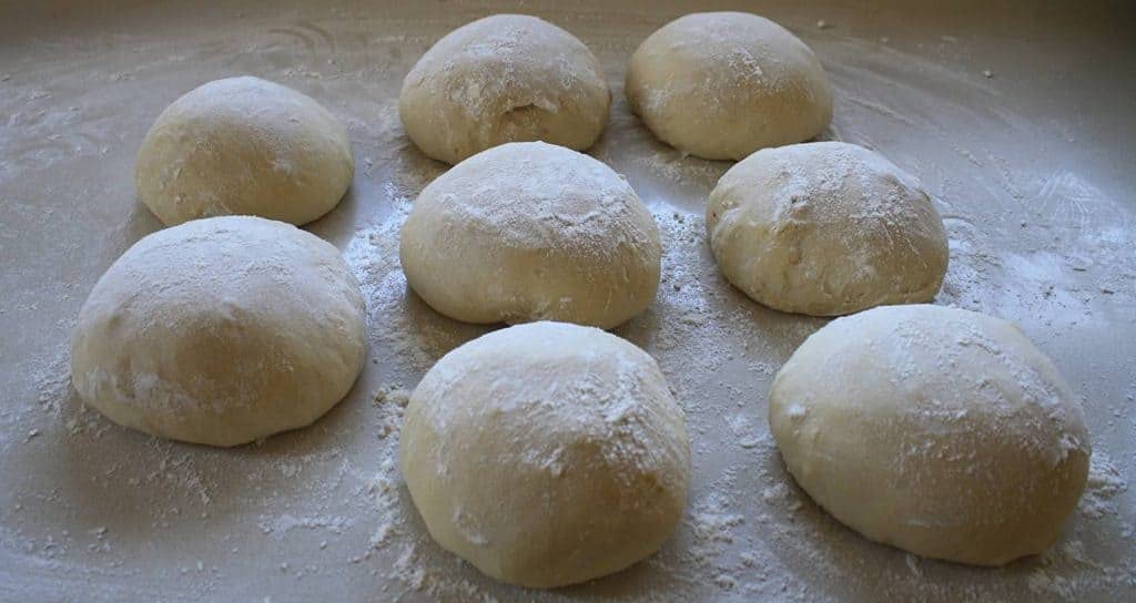 Baker's Corner Active Dry Yeast strip 3-pack in bowl shows dough rising.