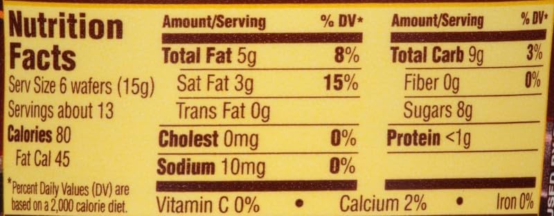 Baker's milk chocolate coating on pretzels and snacks for a shiny finish.