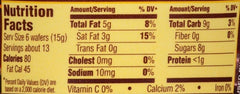Baker's milk chocolate coating on pretzels and snacks for a shiny finish.