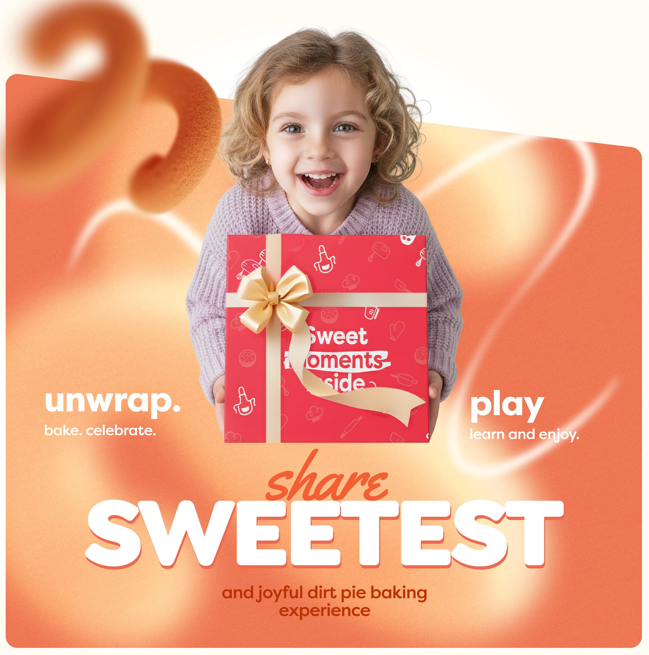 Children baking with Baketivity kit during hands-on activity
