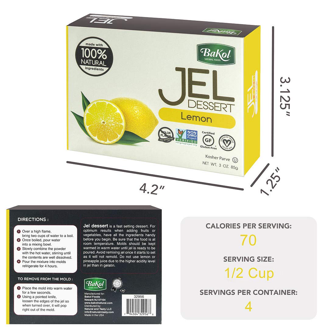 Chill Bakol Jel Dessert until set for a refreshing vegan dessert