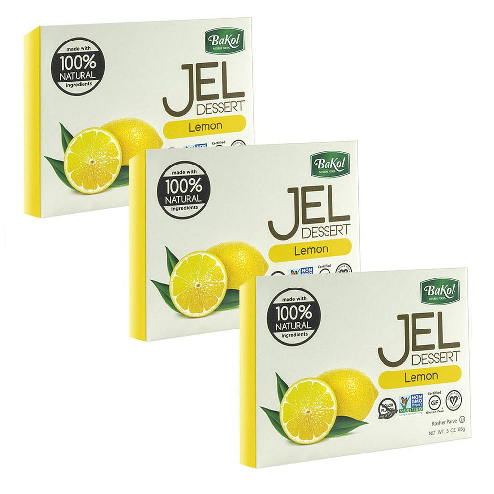 Bakol Jel Dessert lemon powder forms a natural vegan jelly base