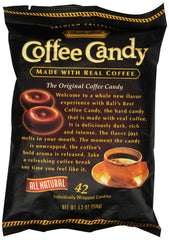 Bali's Best coffee candy 42pcs packaging for convenient, shareable snacking.
