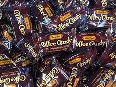 Bali's Best Coffee Candy jar on a desk for a caffeine pick-me-up.