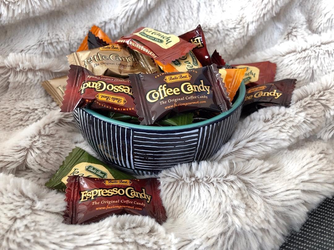 Bali's Best Coffee Candy travel snack ready to energize your day