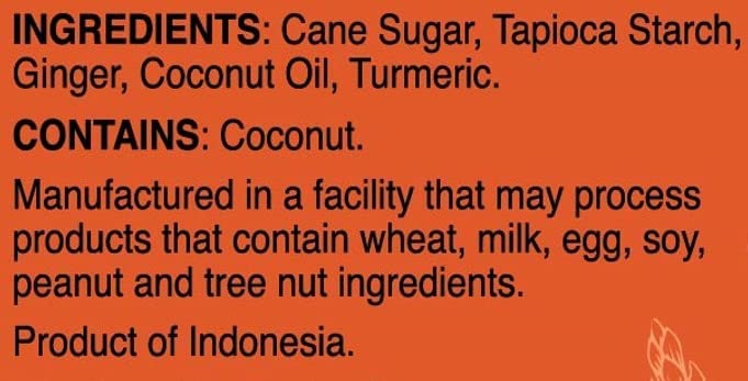 Serving bowl of Bali's Best Ginger Chews ready to share.