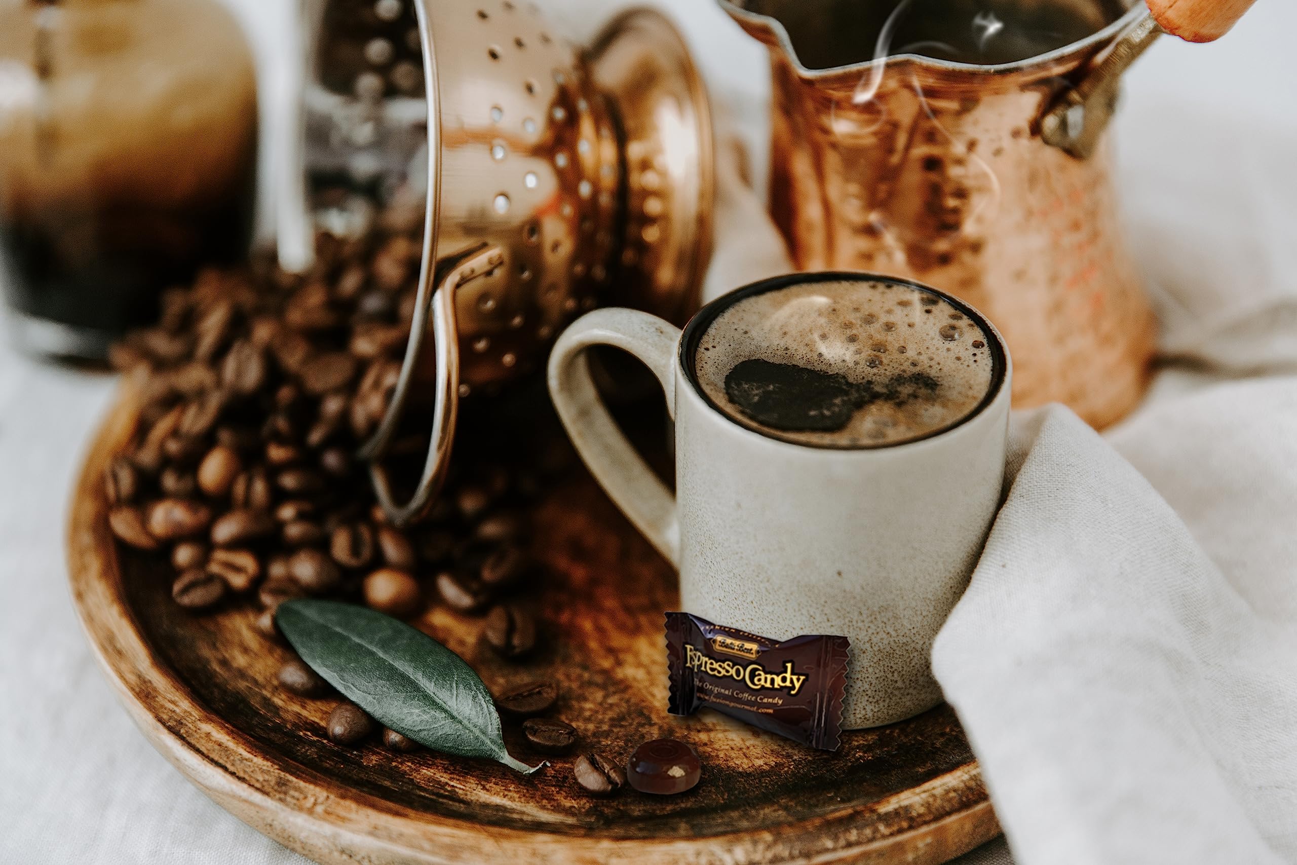 Bali's Best Latte center-filled candy offering smooth notes