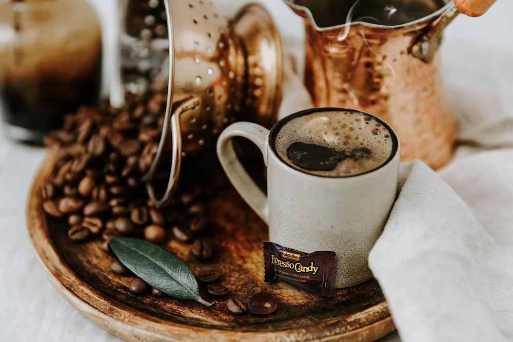 Bali's Best Latte center-filled candy offering smooth notes