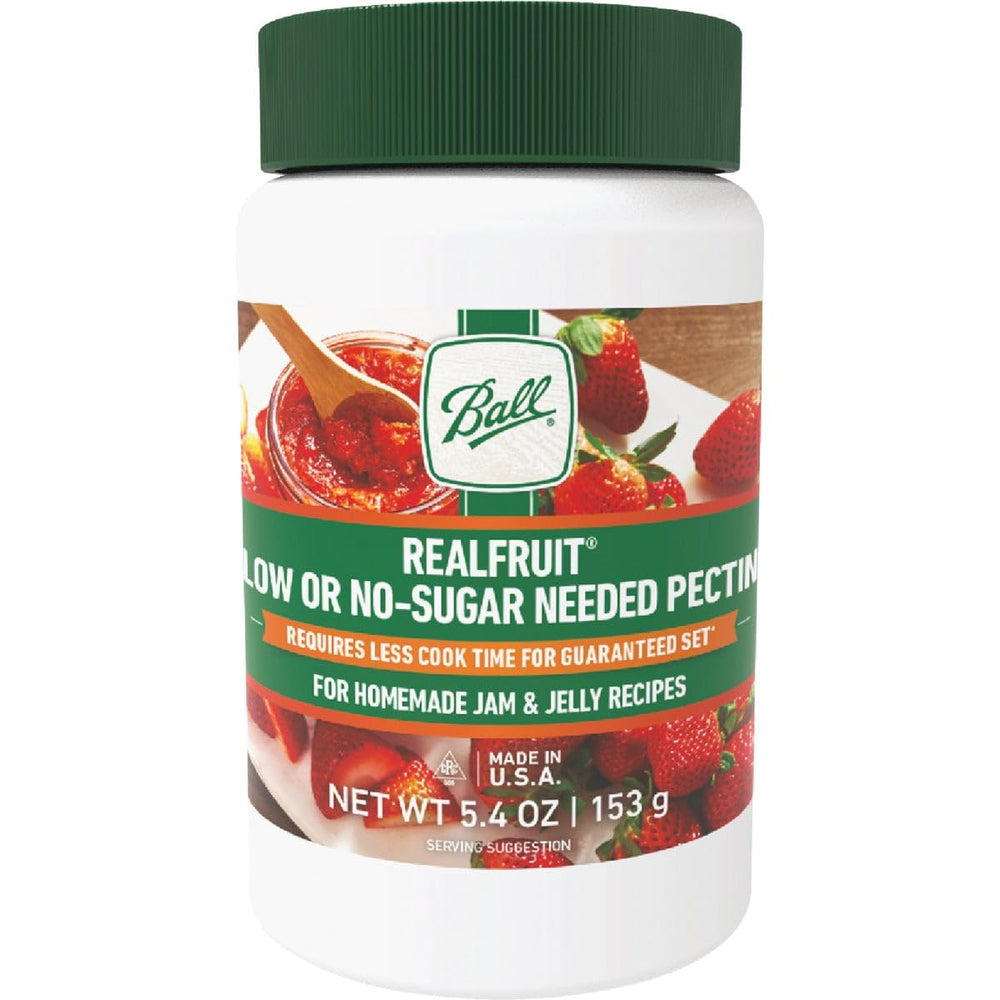 Ball 71265 pectin bottle shows sugar-free recipe flexibility for jams