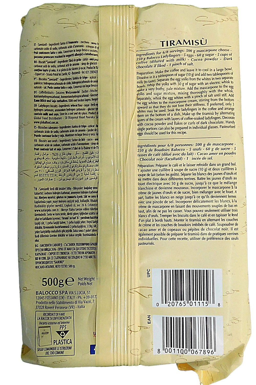 Balocco Savoiardi coffee-dipping idea invites quick treats