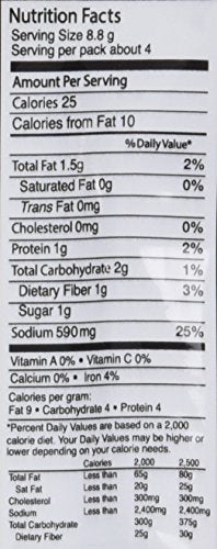 Close-up of the Rendang sachet highlighting convenient single-use packaging.