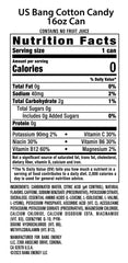 Bang Energy Cotton Candy can close-up of CoQ10 and EAAs ingredients