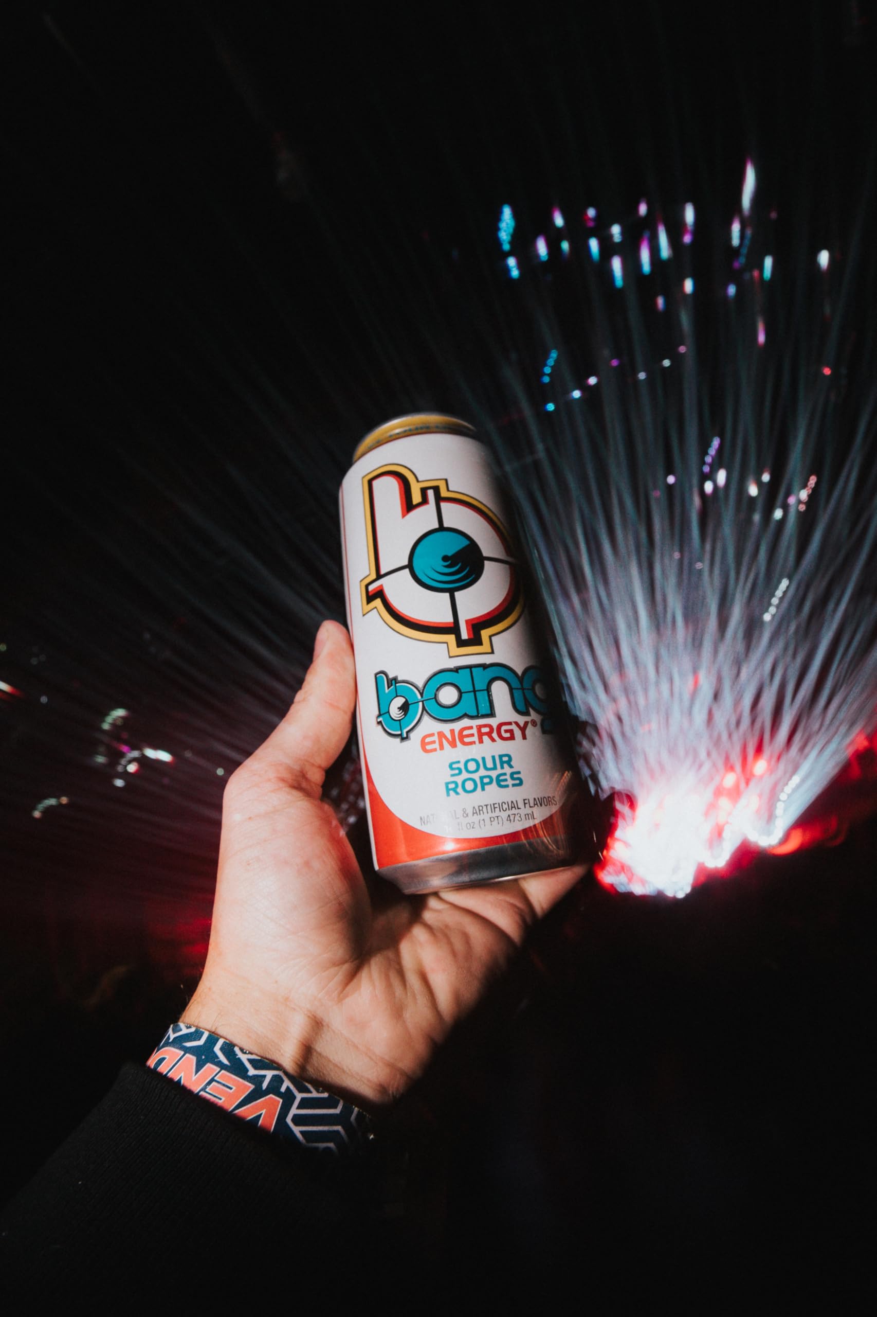 Chilled Bang Sour Ropes served cold for a refreshing energy lift.