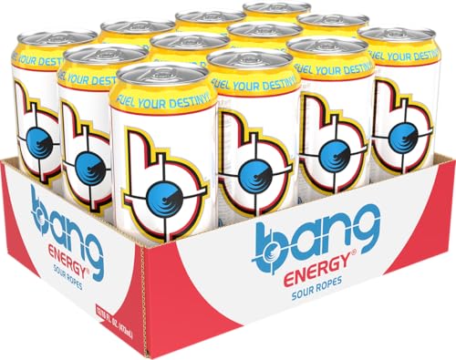 Pouring Bang Sour Ropes reveals a tangy caffeine boost for workouts.