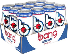 Bang Star Blast ultra CoQ10 EAAs image emphasizes premium ingredients for focus.
