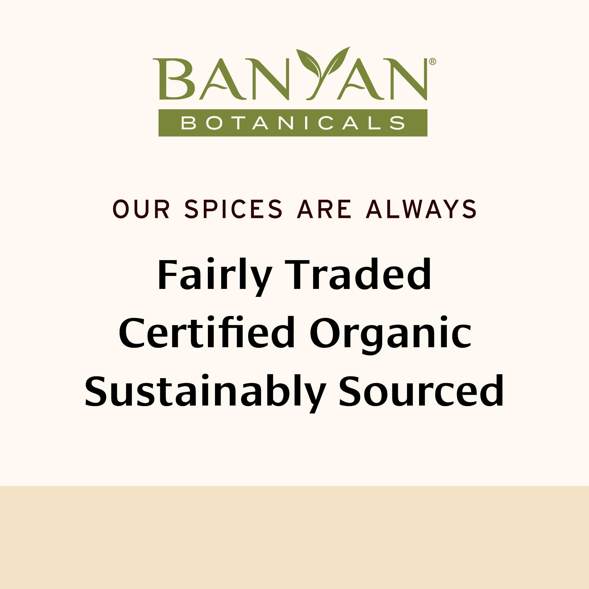 Banyan Botanicals Organic Kitchari Spice Mix spices on surface invite pantry cooking.