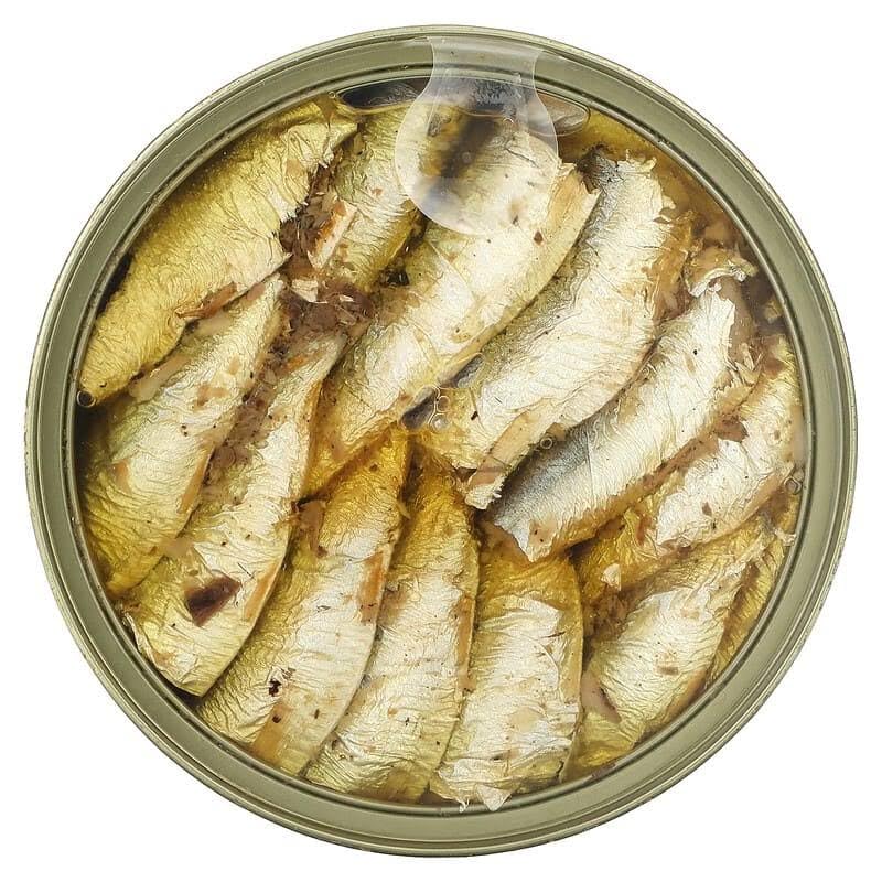 Bar Harbor 12-pack sardines; great for quick meals, salads, or Mediterranean recipes.