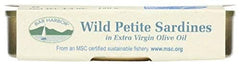 Bar Harbor BPA-free and kosher-certified sardines in oil; peace of mind for meal prep.