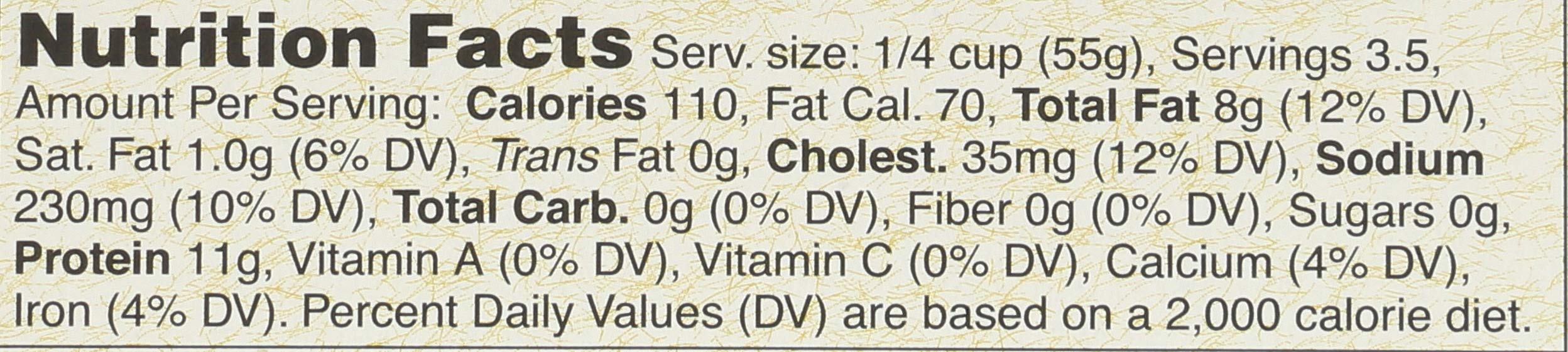 Close-up of Bar Harbor wood-smoked herring fillets.