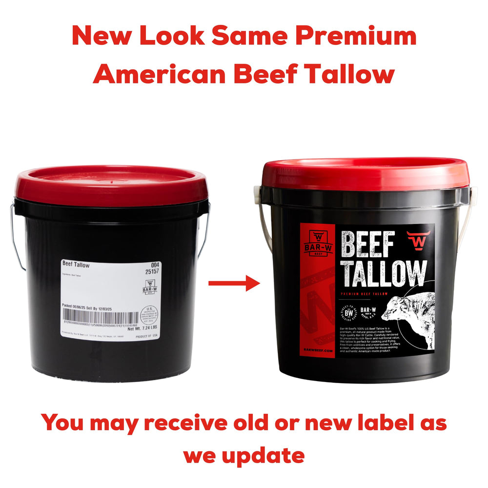 Bar-W Beef Tallow frying sizzle creates crisp edges and aroma.